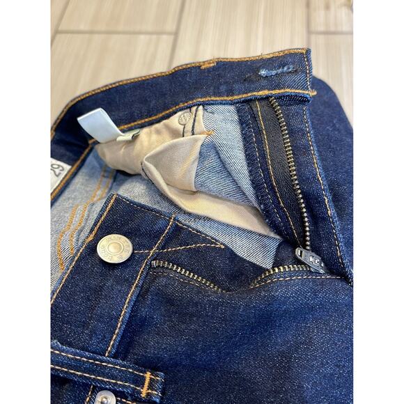 streetwear everyday Rag & Bone high rise skinny jeans sz 29 dark wash denim - Picture 11 of 12